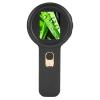 Diydeg Magnifying Glass with Light, 200X Handheld Magnifying Glass, 2in HD Screen Lighted Magnify Len Magnifier for Kids, Senior, Reading, Inspection, Jewelry (Black) view 1