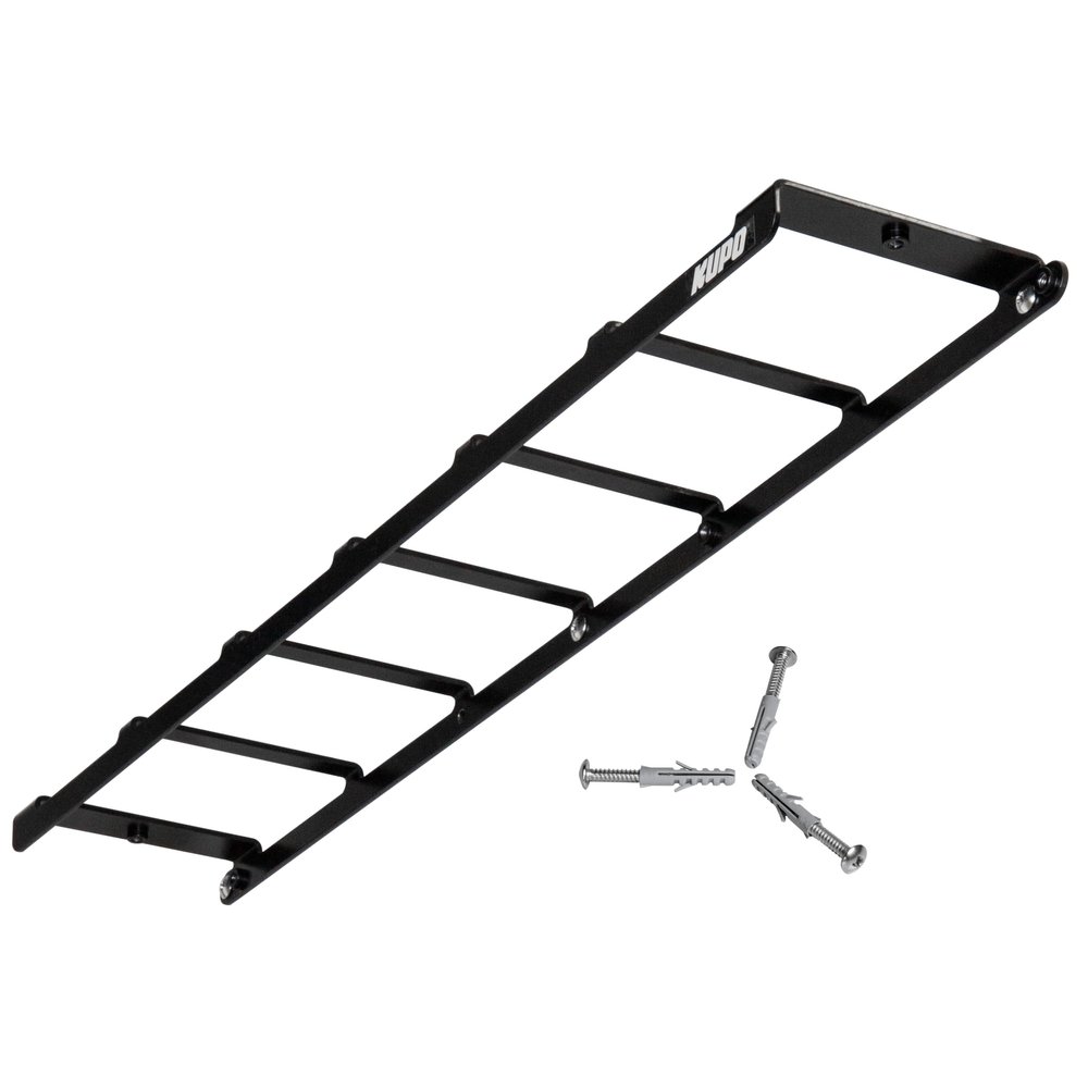 Kupo Storage Rack, Wall Mounted Steel Holder for 6 Backdrops for Photography and Video Studio Organization (KD105911)