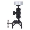 Depisuta Mini Mount, Adjustable Angle Aluminum Alloy Bracket with Double Ball Head for RV Yacht Ladder Poles view 2