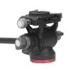Depisuta Panoramic Tripod Head, Hydraulic Fluid Video Head with 7.87in Removable Handle for Compact Video Camera DSLR Camera view 2
