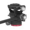 Depisuta Panoramic Tripod Head, Hydraulic Fluid Video Head with 7.87in Removable Handle for Compact Video Camera DSLR Camera view 3