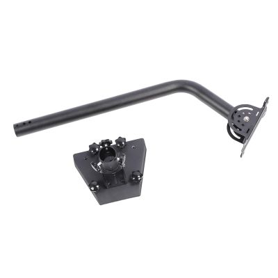 Depisuta Satellite Dish Mount, 360 160 Adjustable J Pole Mounting Bracket for Ceiling Wall Installation with Included Hardware for Long Pole Satellite Antenna