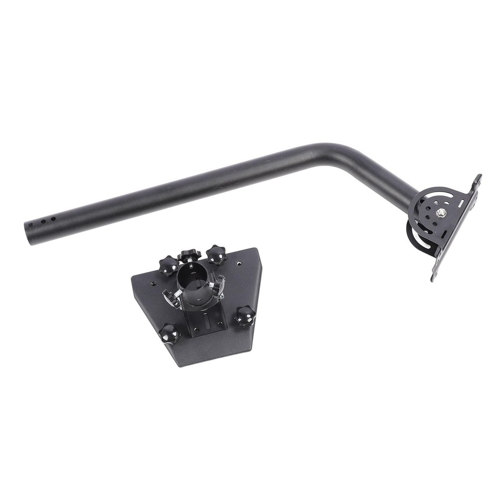 Depisuta Satellite Dish Mount, 360 160 Adjustable J Pole Mounting Bracket for Ceiling Wall Installation with Included Hardware for Long Pole Satellite Antenna