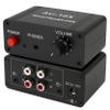 12V RCA Preamplifier, Audio Phono Preamp, Mini Stereo Headphone Signal Home Amplifier, Gain 20dB for Turntable Pre amp Dual OP AMP AUX10X NE5532, Input to 3.5mm Output, Power Adapter is NOT Included view 1