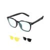 BZOO Flex 3-in-1 Smart Glasses with Bluetooth Audio, Photochromic & Anti-Blue Light Lenses, Waterproof TR90 Frame, Touch Controls view 1