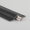 Cable Protector Self Adhesive Easy to Cut Soft PVC Cord Protector Floor, Prevent Pets from Biting The Wire(Black,1m/3.3ft) view 1