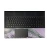 Glossy Glitter Laptop Skin Compatible with Alienware 18 Area-51 (2025) - Amethyst Agate - Premium 3M Vinyl Protective Wrap Decal Cover - Easy to Apply | Crafted in The USA by MightySkins view 2