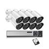 8MP 8CH NVR AI Colorful Night Vision CCTV System 4K POE Outdoor Waterproof Video Surveillance Kit Security Camera Set(None,8CH NVR and 8PCS) view 2