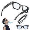 Lezekar Smart Glasses for Men and Women with Speaker/Bluetooth Sunglasses,8mp Ai Bluetooth Camera Glasses with Music & Call Features,IP65 Waterproof with Support Multiple Translations(Blue) view 1