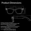 Lezekar Smart Glasses for Men and Women with Speaker/Bluetooth Sunglasses,8mp Ai Bluetooth Camera Glasses with Music & Call Features,IP65 Waterproof with Support Multiple Translations(Blue) view 2