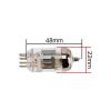 2 pcs 6H1N-BN Vacuum Tubes for Replacing 6N1 ECC85 6AQ8 Tube Amplifier Tubes view 2