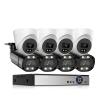 4K 8MP AHD CCTV BNC Camera Security System Kit 8CH DVR Face Detction Color Night Vision Camera Set Video Surveillance System(None,8CH DVR 8 Camera_EU Plug) view 1