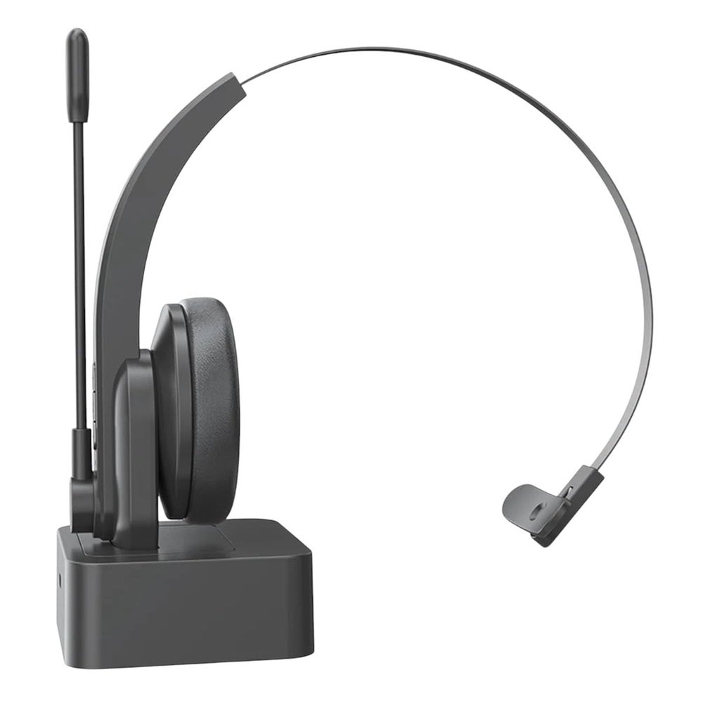 HOWADIAHAU Wireletss Telephone Headset for Pc Laptop Call Center Office Computer Noise Canceling Customer Service Headphones with Microphone