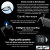 Lezekar Ai Smart Glasses,720P Camera with Music & Call Features,Waterproof Ai Bluetooth Smart Glasses,UV Protection,Anti-Blue Light Everyday Wear(Blue) view 4