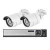 8CH HD 5.0MP H.265+ Security Camera System with 5MP 2592X1944 Outdoor/Indoor IP Camera Audio Face Detect CCTV Surveillance Set(None,4CH NVR and 2 Camera_AU Plug) view 1