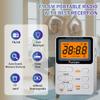 Paeiope Portable Pocket Radio AM FM with Best Reception, Rechargeable-White view 2