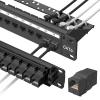 Cat6 24 Port Patch Panel view 1