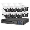 8MP Security Camera System 4K POE NVR Outdoor Video Surveillance Kit Home IP CCTV Camera Set(None,8CH NVR and 8 Camera) view 1