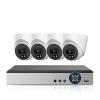 4K 8CH AHD DVR HD 8MP Cameras CCTV System Kit H.265+ Motion Detection Outdoor Smart IR-Cut Night Vision Surveillance Set(None,8CH DVR 4PCS Camera_AU Plug) view 1