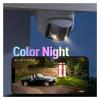 JUCFRDNJ 8MP Security Camera Dual Lens 8CH NVR Ultra HD POE Ai Human Detection CCTV Video Surveillance Kit 180 Degrees Panoramic(None,Gray) view 4