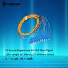 12 Fibers SC UPC Singlemode (SM) Fiber Optic Pigtail 1.2m SC Single Mode Fiber Cable Pigtail for Engineering Network Fiber Access, 1 Pack view 2
