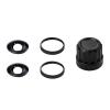 Removable Exchangeable Lens Kit for Insta360 X5 Camera HD Optics Replacement Parts,Perfectly Adapted Lens Set (2 Black) view 1