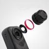 Removable Exchangeable Lens Kit for Insta360 X5 Camera HD Optics Replacement Parts,Perfectly Adapted Lens Set (2 Black) view 2