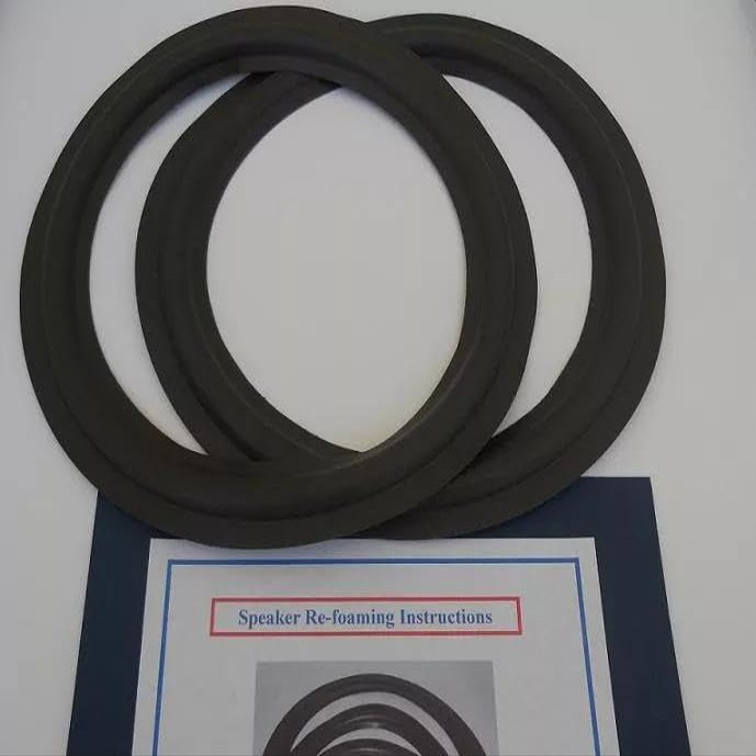 For 12" WOOFER SPEAKER FOAM EDGE KIT KENWOOD JL 600 635 660 670 703 720 730 740 750