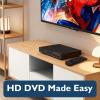 Lemega PlayHD DVD Player  Multi-Region Region-Free Video Player with HDMI Output & 1080p Upscaling, USB/CD Playback, RCA/AUX Ports, Compact Design for TV & Smart TV, HDMI Cable Included view 2