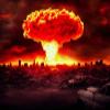 Loccor 15x10ft Fabric Atomic Bomb Nuclear Explosion Backdrop Nuclear Detonation Mushroom Cloud Ruin Destroyed City End of The World Background Party Decorations Photo Props view 4