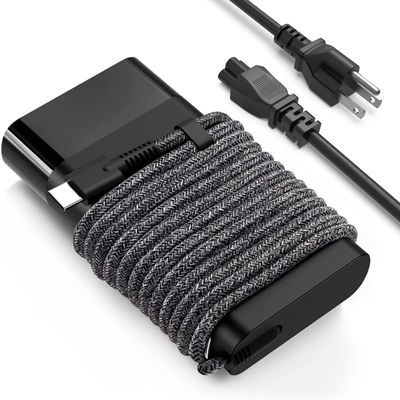 65W USB C Laptop Charger Compatible with EliteBook Ultra G1i G1a X Flip G1a G1i, EliteBook 6 G1q G1a G1i G1aN,EliteBook 8 G1i G1a G1iN Flip G1i Power Adapter