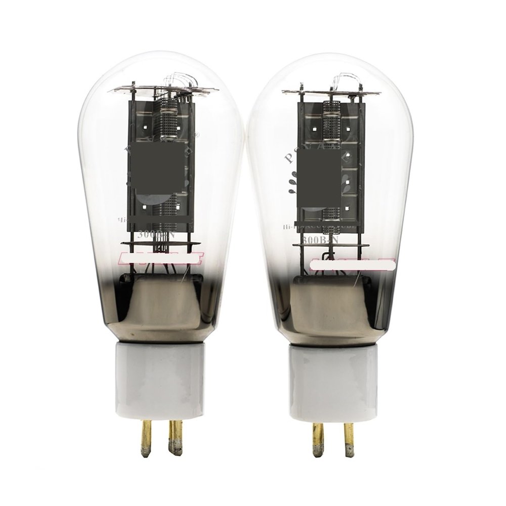 300B-N Tube Replaces WE300B E-300B 300B-TII A300B 300B Audio Amplifier Tube(2 pcs)