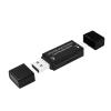 Double Slot USB C Memory Card Adapter Fast Speed Data Transfer for PC Phones Tablets Cameras Cards Double Slot Card Reader view 3
