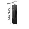 Double Slot USB C Memory Card Adapter Fast Speed Data Transfer for PC Phones Tablets Cameras Cards Double Slot Card Reader view 4