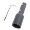 Pipe Mount Adapter Aluminium Alloy Multifunctional Satellite Pole Mount Adapter for V2 Sturdy Durable Secure Installation for Home Apartment School Base Building Easy Setup view 3