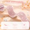 Bling Stretchy Band Compatible with Fitbit Versa 4/Fitbit Versa 3/Fitbit Sense/Sense 2 Bands for Women, Soft Adjustable Elastic Glitter Solo Loop Nylon Strap for Fitbit Versa 4 Bands view 3