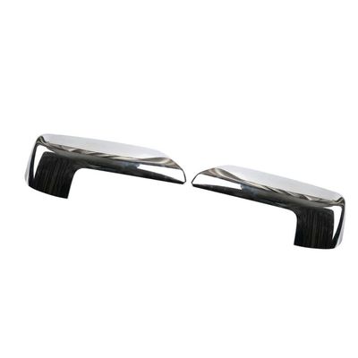 HSCJMEHT Rear View Mirror Cover Caps Left Right Side Compatible with Silverado 1500 Sierra 1500 2019 to 2024 Models Fits Part Number 84469252(Chrome)