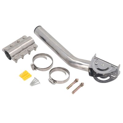 Satellite Internet Mount Kit Long Wall Roof Pole Mounting Bracket Set for V2 Gen 2 Rectangular Dish Antenna