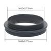 LJSM Lab Microscope Slides Both Side Male Thread Adapter T T2 M42 M48 M54 SCT Astronomical Telescope Photography Accessories M42x0.75 M48x0.75 M54x0.75 Microscope Parts(M42-M48) view 2