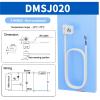 FUCCEOGJ Cylinder Magnetic Sensor 2-Wires Non-contacted Electronic Way, Piston Movement Detection Long Working Life.(F8B020) view 2