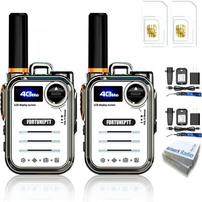 Global Walkie Talkies Long Range Unlimited Range 4G- Nationwide PTT boquitoquis para adultos Two Way Radio Long Distance Portable Radio (3)