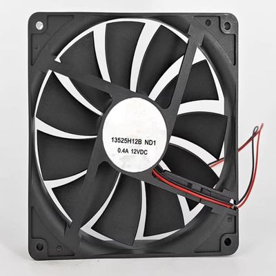 13525H12B ND1 DC 12V 0.40A 13525 13.5cm 2-Wire Cooling Fan