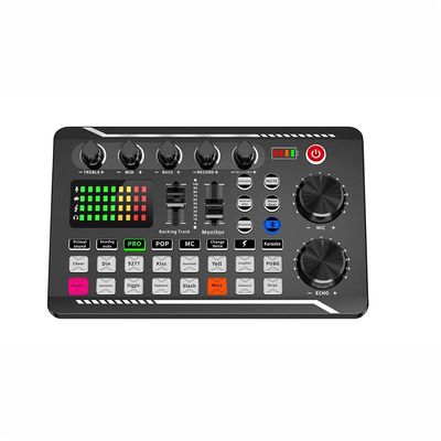 Audio USB External Sound Card Microphone Personal Entertainment Headset Live Stream for Pc Phone and Computer