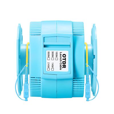 WSOLDMA Fiber Optic OTDR Launch Cable Box SC/UPC-SC/UPC 500M Singlemode