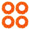 4Pcs Cable Organizers Spirals Structure ABS Table Side Winder for USB Cord Cables Headphones Cable Organizers view 1