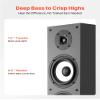 VEVOR Passive Floorstanding Speaker, 2-Way, Floor-Standing Tower Speaker with 1-Inch Tweeter, 6.5-Inch Woofer, 200W Peak, 70Hz20kHz Frequency Response, Durable MDF Enclosure, for Home Audio, Single view 3