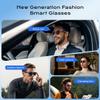 Smart Glasses,Polarized Sunglasses Built-in Mic & Bluetooth Speaker, Wireless Audio Smart Glasses for Men and Women, Athletic/Outdoor UV Protection,Touch Control, Voice Assistant (Purple) view 2