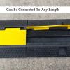 Rubber Protective Wire Cord Ramp Driveway,Traffic Cable Protector,for Asphalt Gravel Driveway view 4