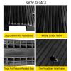 2 Channel Rubber Modular Traffic Cable Protective Cover,Ramp Pad for Floor Cord Hose Protector view 3