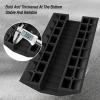 2 Channel Rubber Modular Traffic Cable Protective Cover,Ramp Pad for Floor Cord Hose Protector view 4